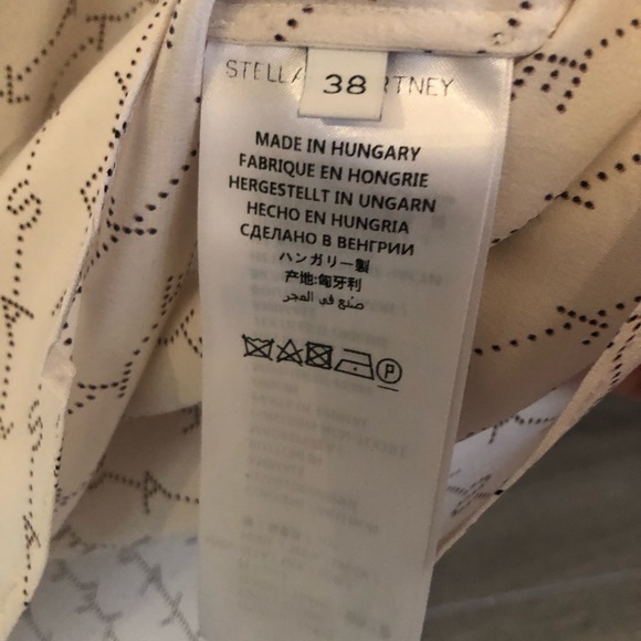 Stella McCarthy silk blouse 🤍🤍 - Picture 6 of 13